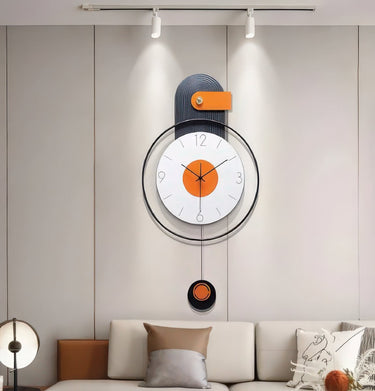 The Orbit Pendulum Clock (31 x 16 Inches)